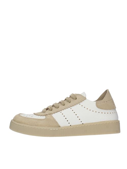 Sneakers in pelle e camoscio PEDRO GARCIA | POLIANABIANCO-BEIGE
